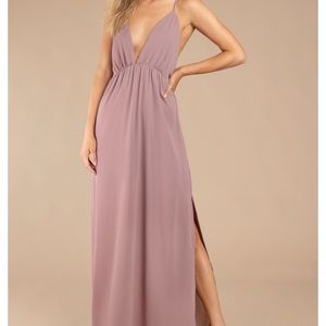 NWT Tobi Mauve Maxi Dress